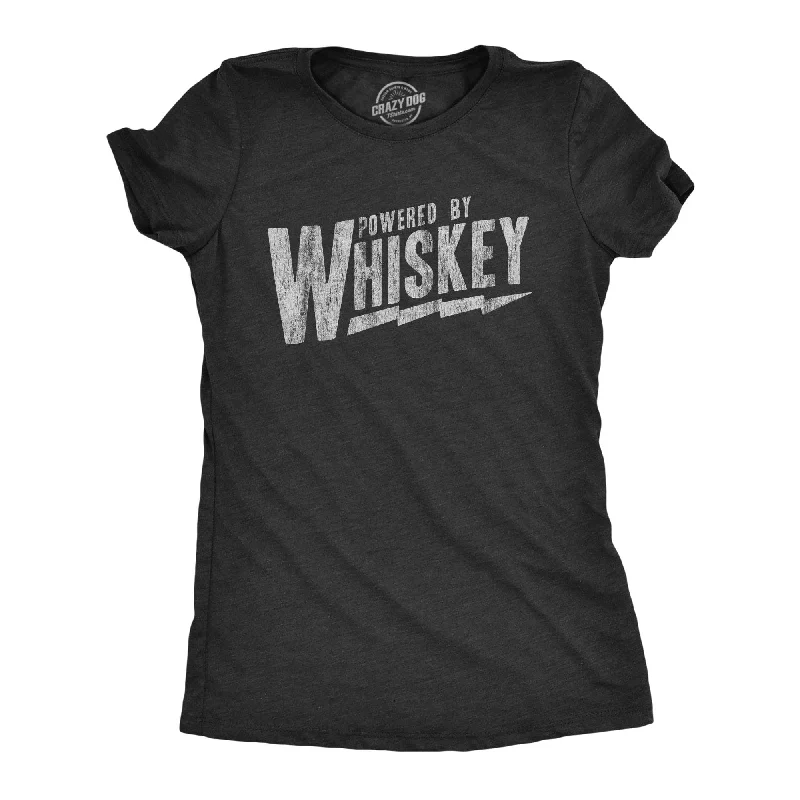 Bargain Prices Powered By Whiskey Women's T Shirt
