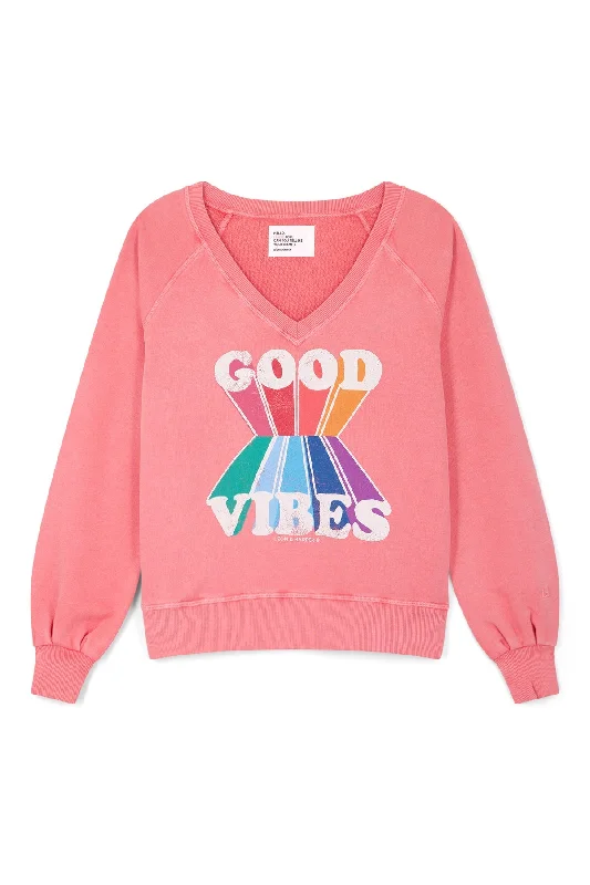 Weekend Bargains Just for You Sweatshirt Shiva Shiva Jc55 Vibes Coral
