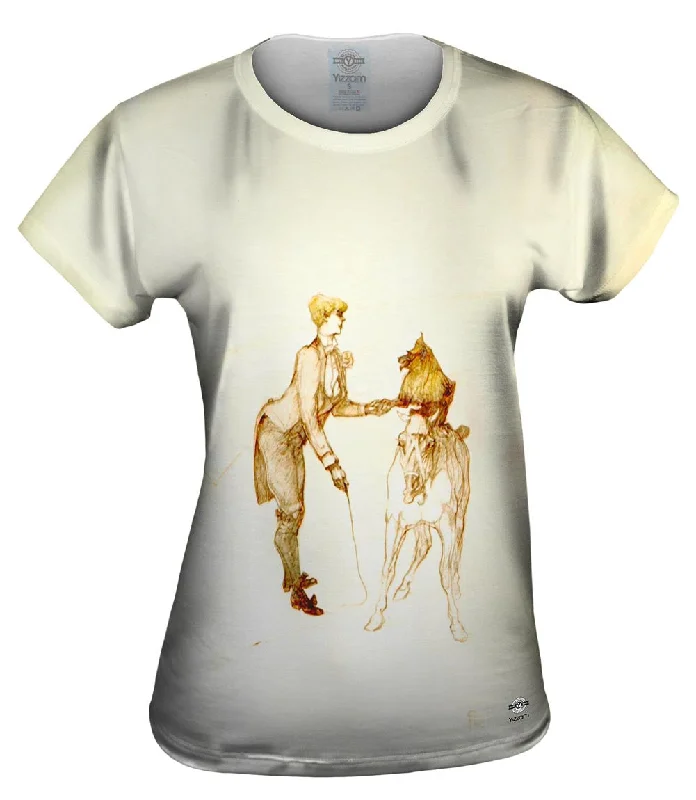 Online Only Henri de Toulouse-Lautrec - "At the Circus The Animal Trainer" (1899)