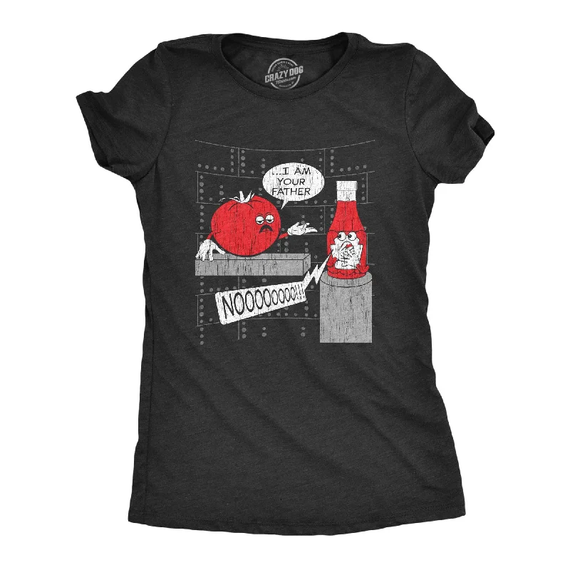 Mega Sale I Am Your Father Ketchup Women's T Shirt