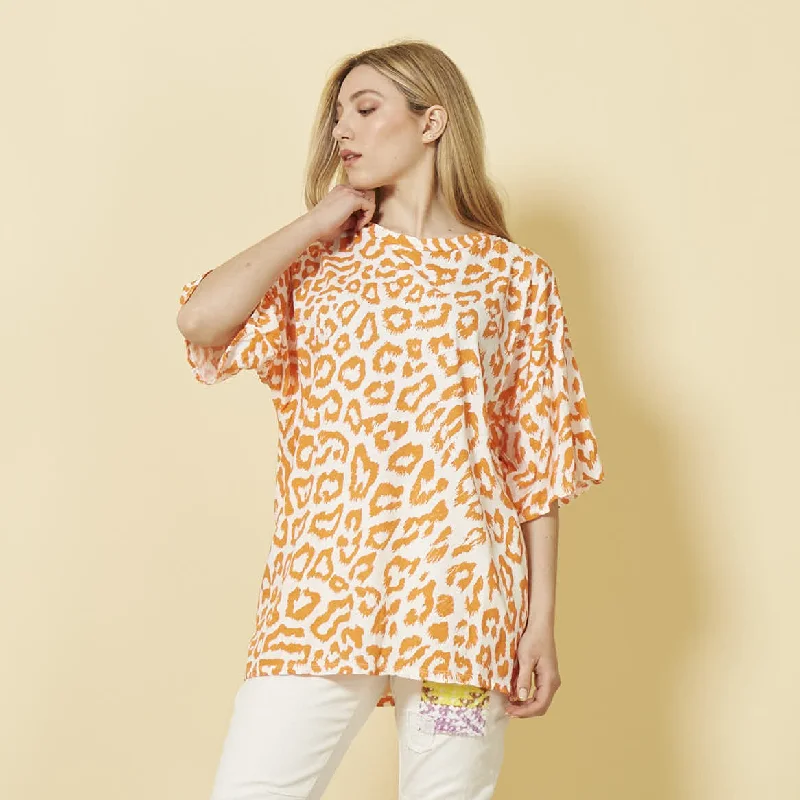Unwind with Weekend Discounts Wholesale leopard print t-shirt