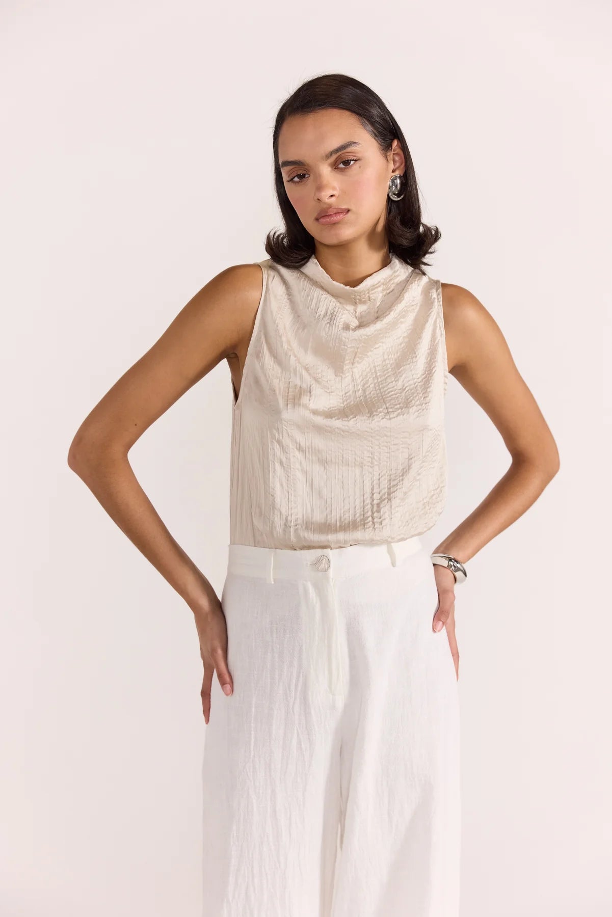 THALIA TOP - BEIGE