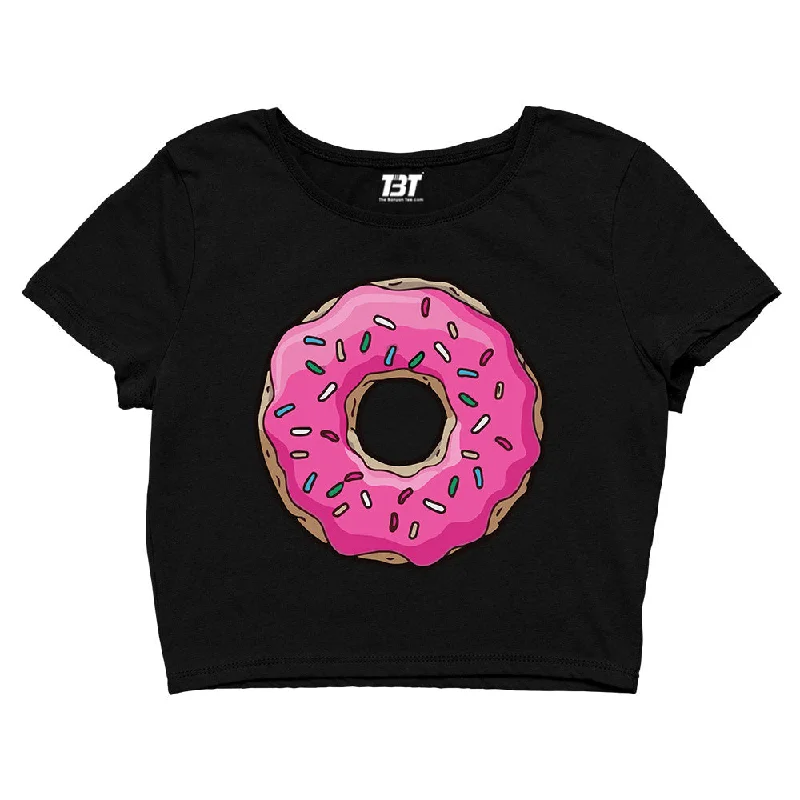 The Simpsons Crop Top - Donut